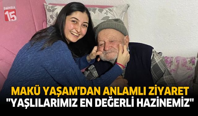 MAKÜ YAŞAM’dan Anlamlı Ziyaret: “Yaşlılarımız En Değerli Hazinemiz”
