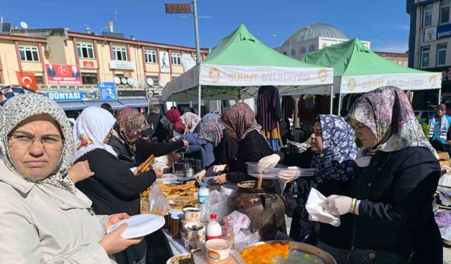 Şuhut’ta Gazze için hayır çarşısı