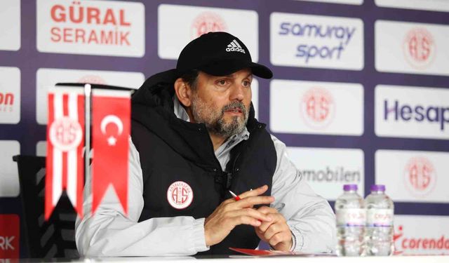 Erol Bulut: 'Göztepe maçı bizim için kolay olmayacak'