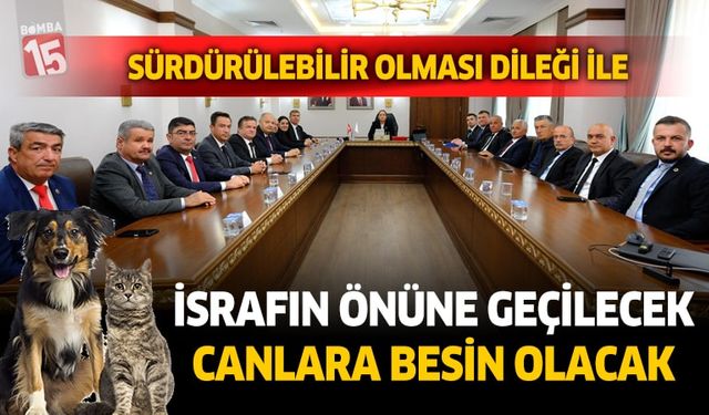Burdur’da Örnek Proje: Artan Yemekler Mama Olacak, Sokak Canlarına Hayat Olacak