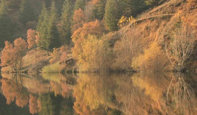 Sis bulutlarının gökyüzüne yükseldiği anlar görsel şölen oluşturdu