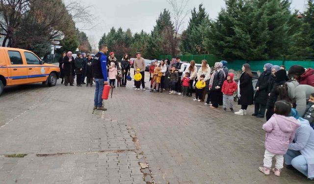 AFAD'dan özel eğitim ve rehabilitasyon merkezinde tatbikat
