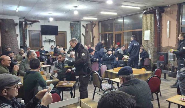 Çaylar polis, uyanık olmak vatandaştan