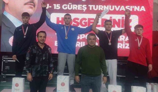 Afyonkarahisarlı sporcudan turnuvada büyük başarı