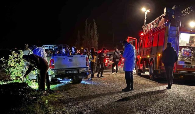 Antalya'da araç içinde yanmış ceset olayında 4 gözaltı