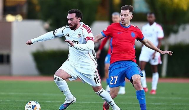 Beşiktaş, hazırlık maçında FCSB'yi yendi
