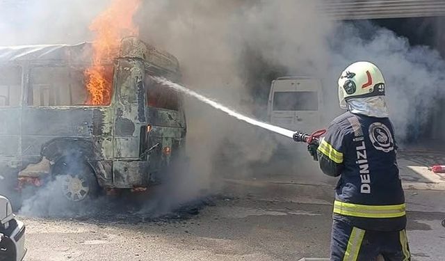 En az yangın sayısı Beyağaç'ta