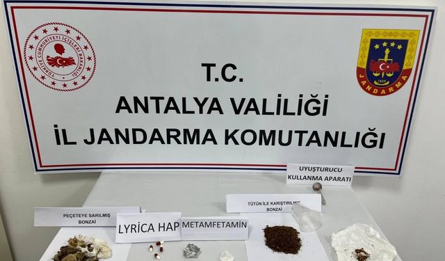 İbradı'da uyuşturucu operasyonu
