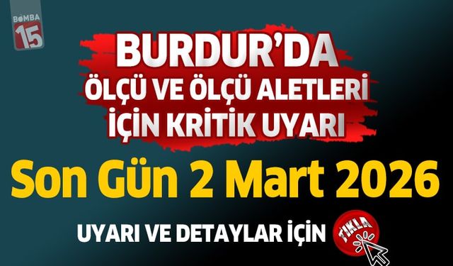 BURDUR HABERLERİ
