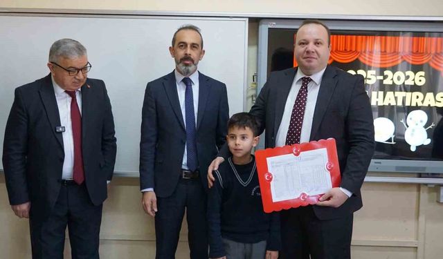 Şuhut'ta karne sevinci