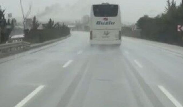 10 kişinin hayatını kaybettiği kazaya karışan firmanın bir başka otobüsü aynı güzergahta hız yaparken görüntülendi