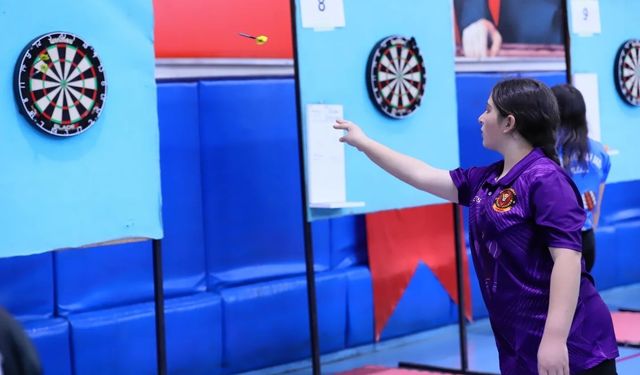 Dart Türkiye şampiyonası 4. etap yarışmaları Denizli'de