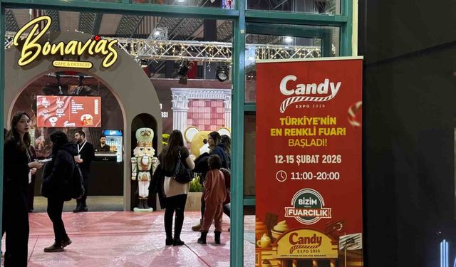 Ege Bölgesinin ilk şekerleme ve kahve fuarı Candy EXPO Denizli'de başladı