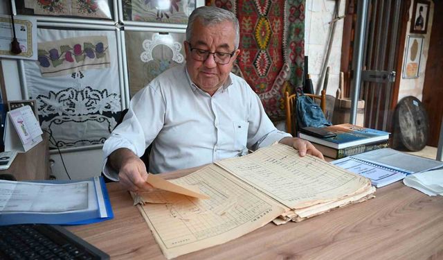 Kemer'in ilk köy kütüğü kitabı dijital ortama aktarılıyor