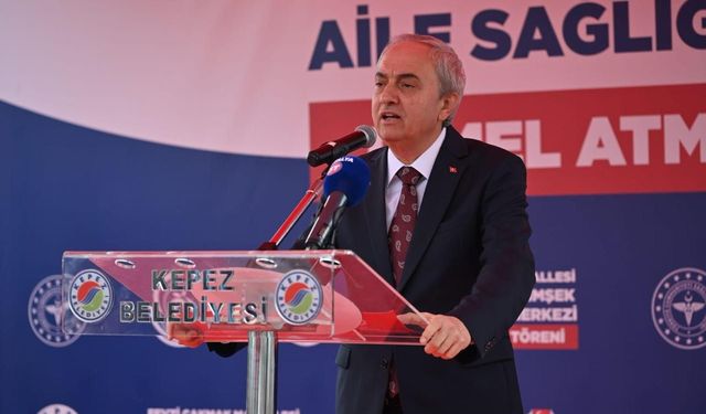 Kepez'e bir günde ikinci sağlık yatırımı