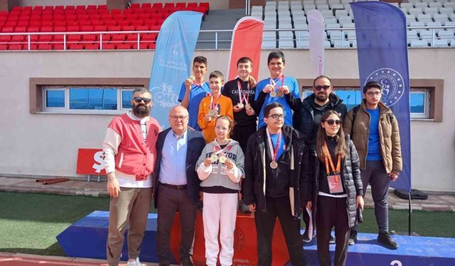 'Okul Sporları Özel Sporcular Gençler ve Yıldızlar Atletizm Müsabakaları' tamamlandı
