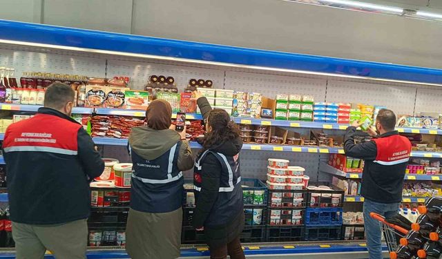 Ramazan ayı öncesi zincir marketlere yönelik denetim