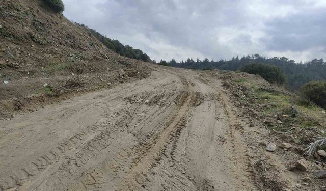Toprak kayması nedeniyle okula gidemeyen öğrencilerin yolu açıldı