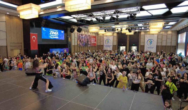 Zumba tutkunları Merkezefendi'de buluşacak