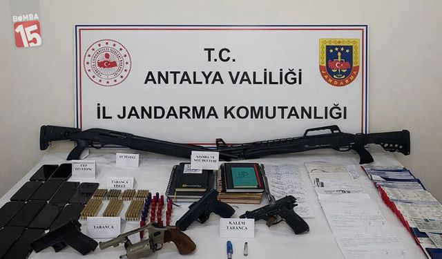 Antalya Merkezli Tefecilik Operasyonunda 22 Gözaltı, 3 Şüpheli Firari