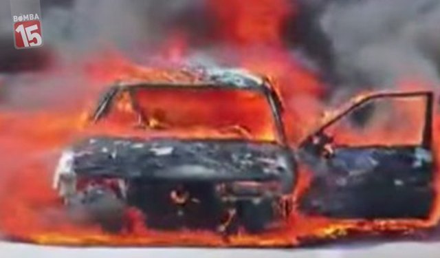 Afyon’da Talihsiz Olay: 5 Saat Önce Satın Aldığı Otomobil Alevlere Teslim Oldu