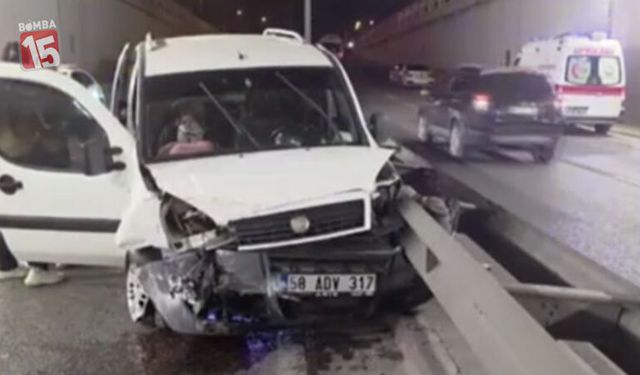 Antalya’da Alt Geçitte Kaza: 3 Kişi Yaralandı