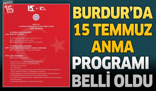 BURDUR HABERLERİ
