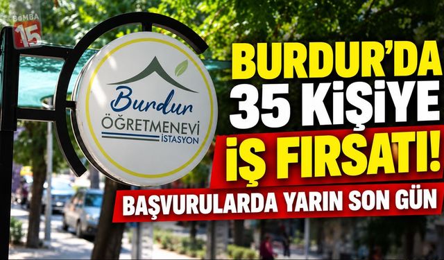 BURDUR HABERLERİ