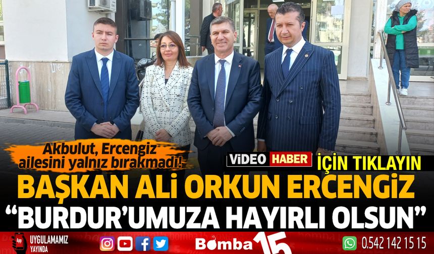 CHP Burdur Belediye başkanı Ercengiz oyunu kullandı