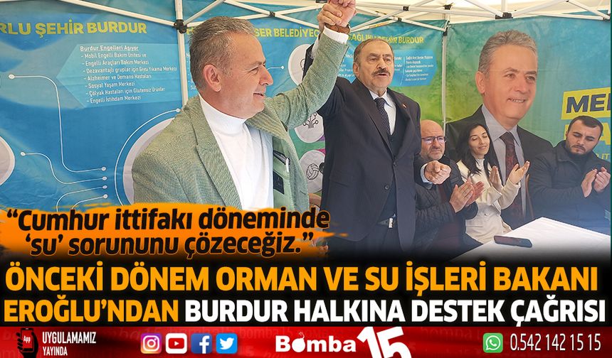Eski Bakan Eroğlu’ndan Mehmet Şimşek’e destek çağrısı