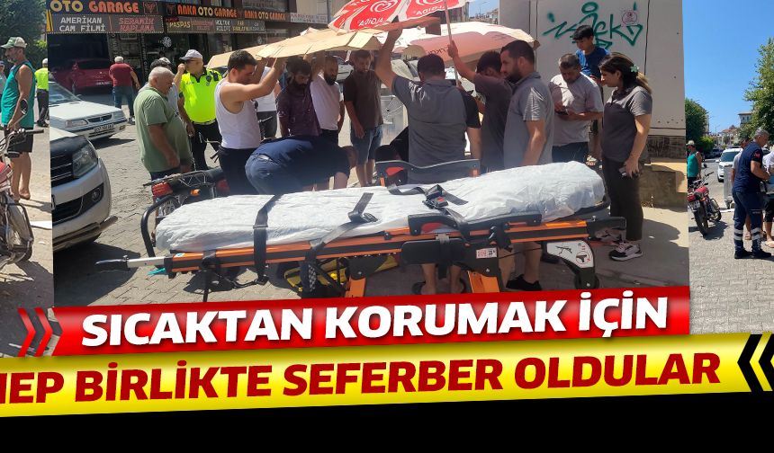 İlk yardım ekibi için vatandaş seferber oldu