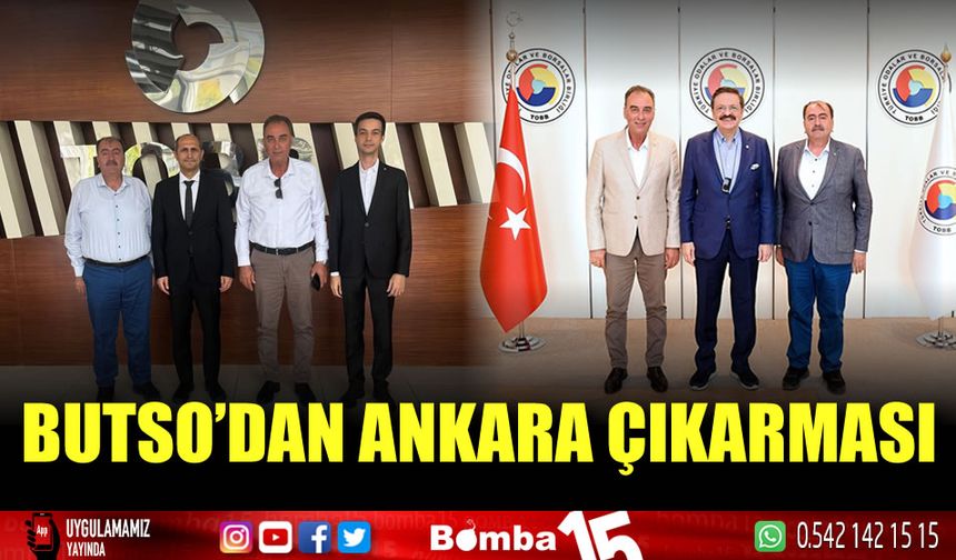 Burdur Ticaret Sanayi Odası'ndan Ankara çıkarması