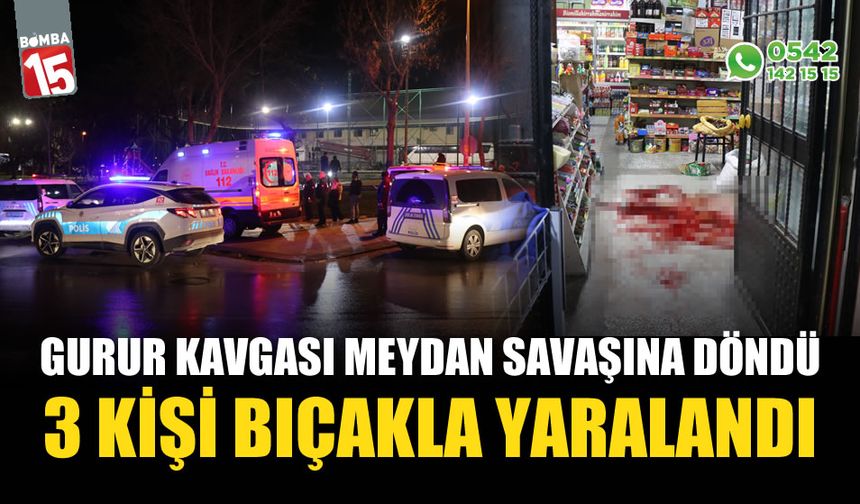 Gurur kavgası meydan savaşına döndü