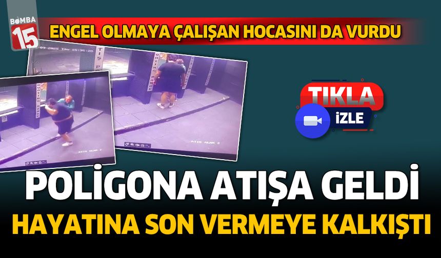 Antalya'da poligonda trajik olay