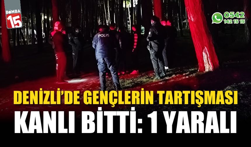 İki genç arasında başlayan tartışma kanlı bitti