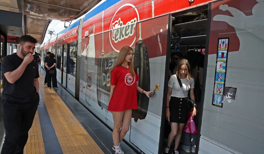 Antray Antalya'da kent içi ulaşımda önemli bir rol üstleniyor