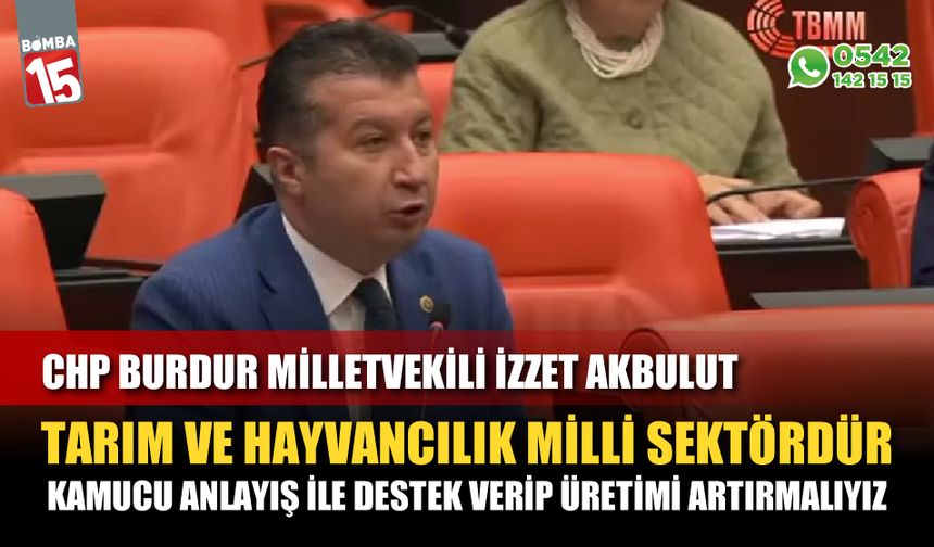 CHP Burdur Milletvekili’nden Burdurlu üreticiye destek