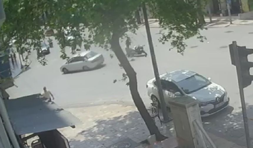 Denizli’de abartı egzozlu motosikleti ile polisten kaçarken canından oluyordu