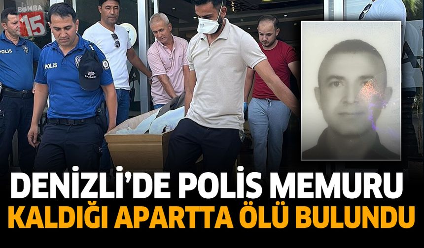 Denizli’de Polis Memuru Evinde Ölü Bulundu