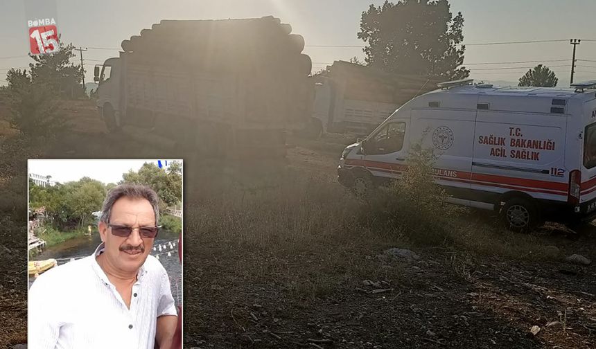 Tomrukların altında kalan talihsiz adam hayatını kaybetti