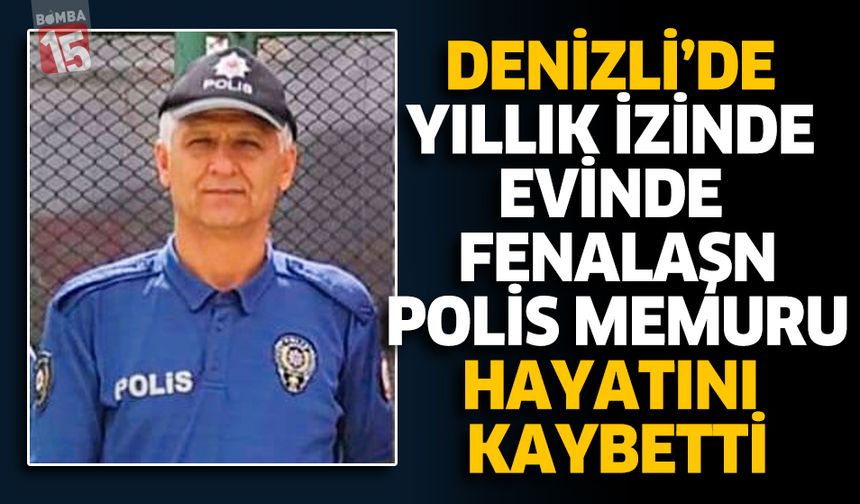 Denizli'de Polis Memuru Mehmet Çomak Hayatını Kaybetti