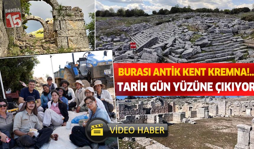 Burdur'da tarih Kremna Antik Kenti ile gün yüzüne çıkıyor