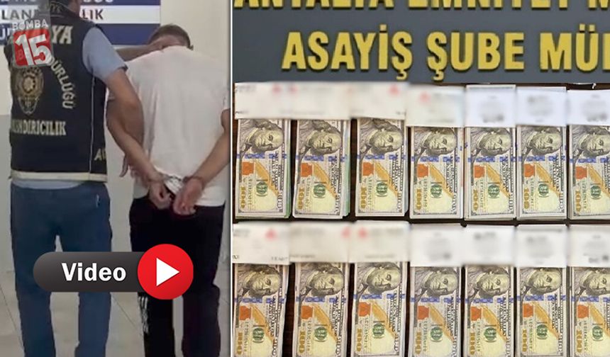 Kendini mit görevlisi olarak tanıttı. Tam parayı alacakken yakalandı