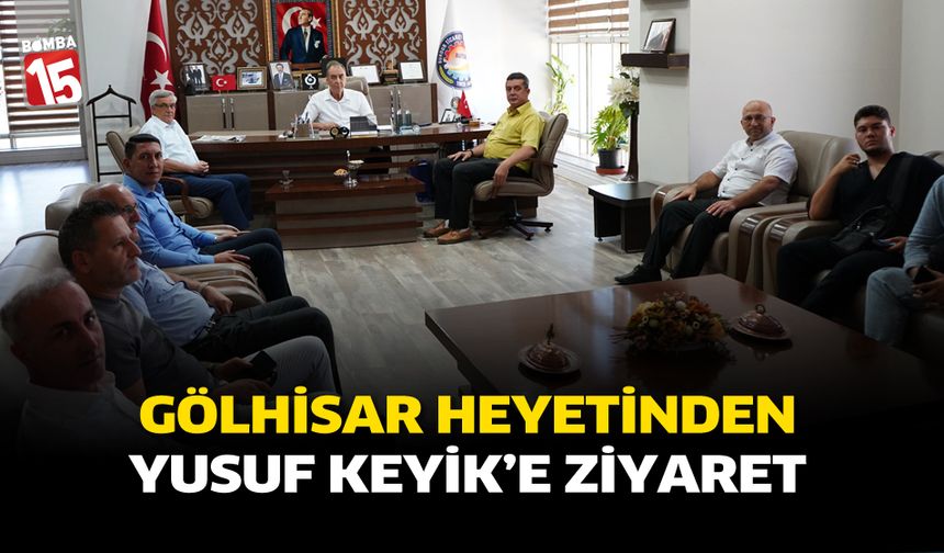 Gölhisar Heyetinden Yusuf Keyik’e Ziyaret