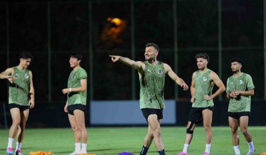 Alanyaspor, Galatasaray maçı hazırlıklarını tamamladı
