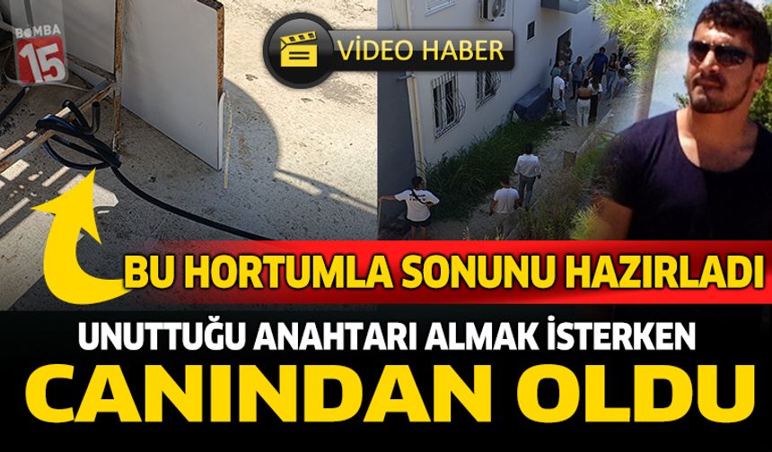 Anahtarını Unuttu, çatıdan evine girmeye çalışırken hayatını kaybetti