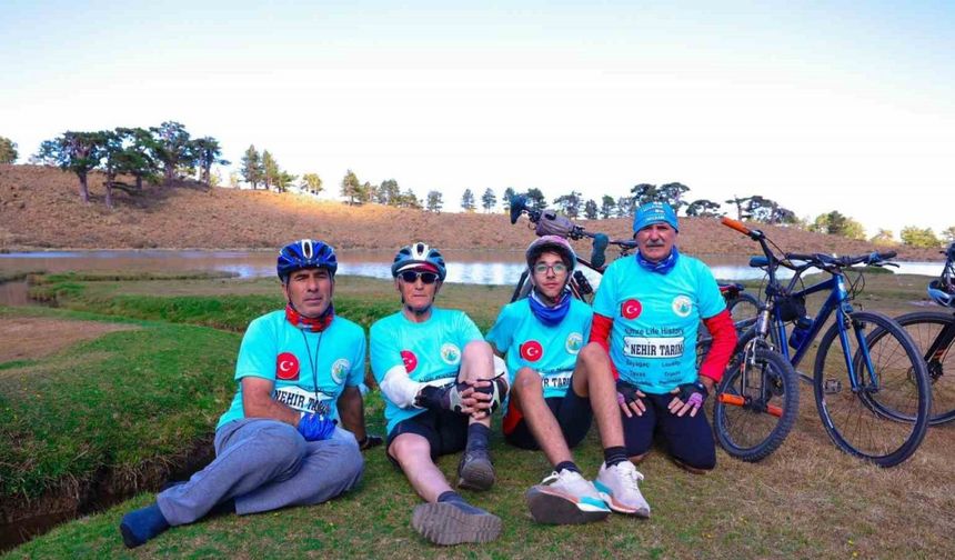 Beyağaç’ın güzellikleri Sandras Dağı Bisiklet, Kültür ve Doğa Şenliğiyle keşfedildi