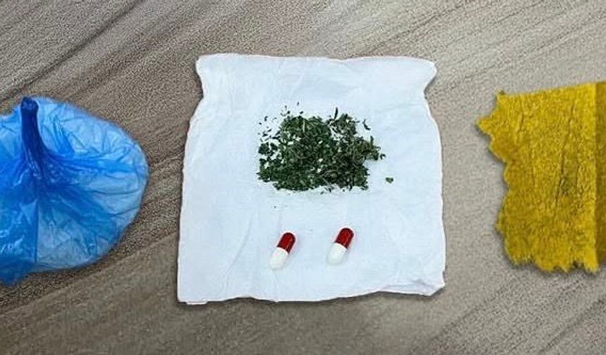 Isparta’da uyuşturucu madde ele geçirildi, 2 kişiye adli işlem yapıldı