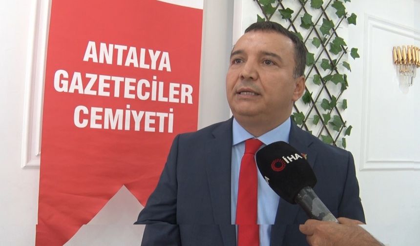 AGC Başkanı İdris Taş: "Gazeteci gördüğünü haber yapar"
