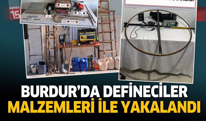 Burdur’da Jandarmadan Kaçak Kazı Operasyonu: 12 Şüpheliye Adli İşlem